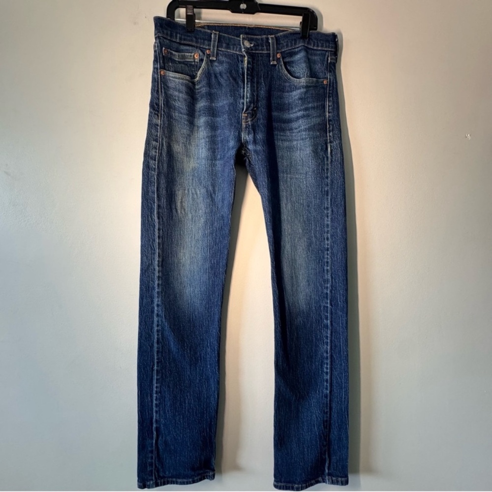 Levi's 505 Men's Straight Jeans - Indigo Blue Size 32